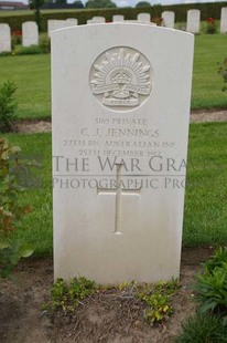 Prowse Point Military Cemetery - JENNINGS, CHARLES JOHN
